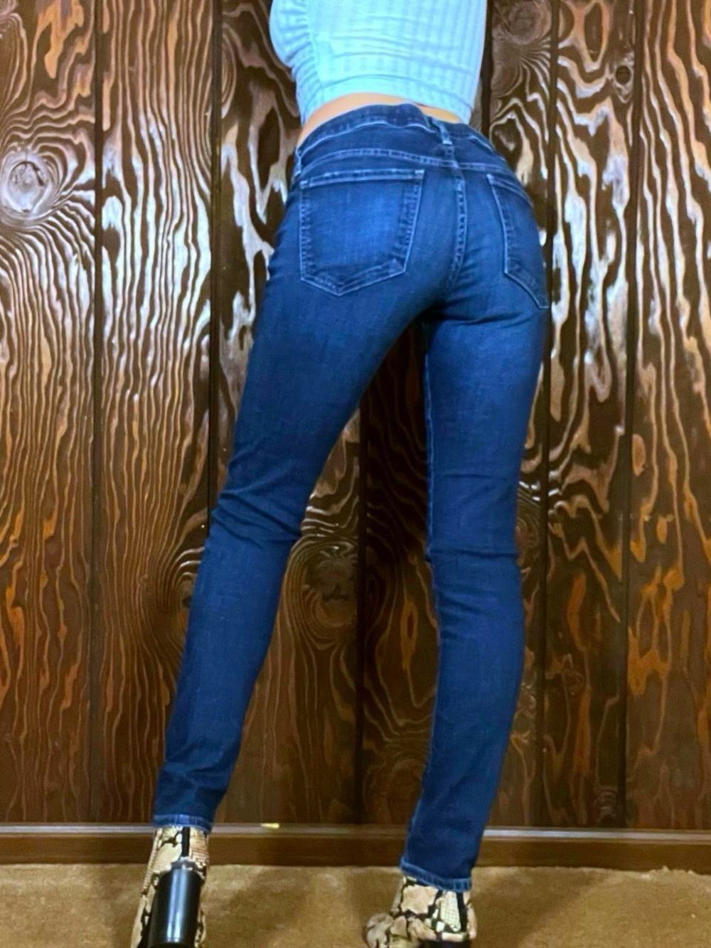 NWOT Citizens of Humanity dark wash low rise skinny jeans